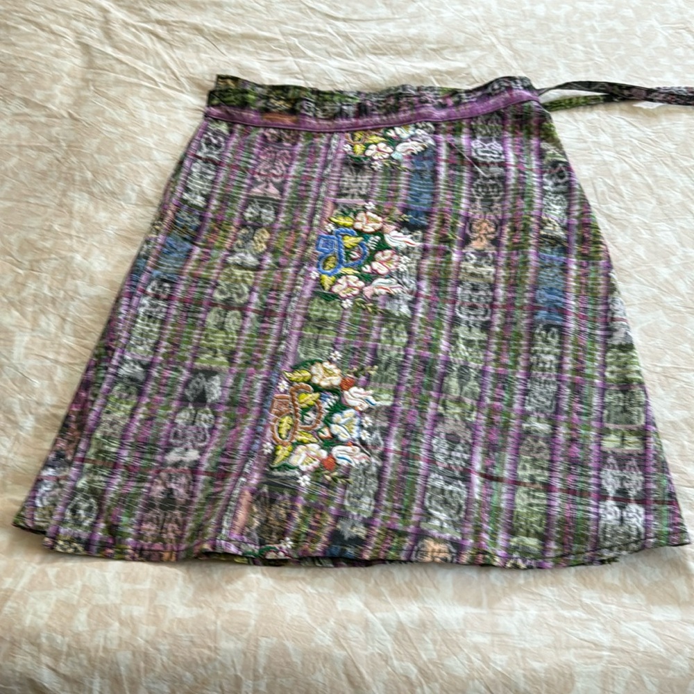 Guatemalian Embroiled Wrap Skirt